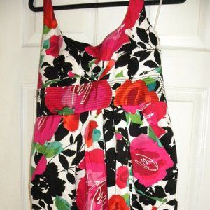 Floral Halter Style Dress